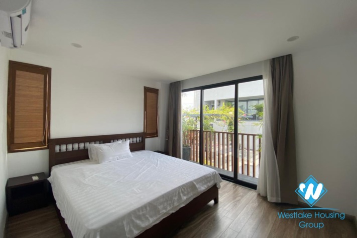 Breaking view and modern design 8th floor apartment for rent in Tay Ho